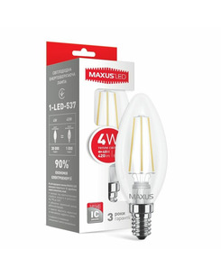 Лампа світлодіодна Maxus  1-LED-537-01 ціна