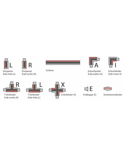 SLV 143050 Corner connector 1(A) black  опис