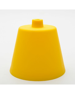 Стельова чашка пластикова жовта ціна