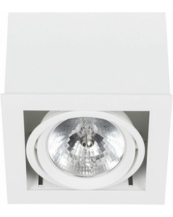 Точечный светильник Nowodvorski 6455 BOX WHITE-WHITE цена