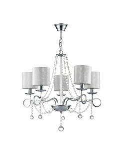 Люстра подвесная Freya FR907-05-N/FR2907-PL-05-CH Morel Chrome цена