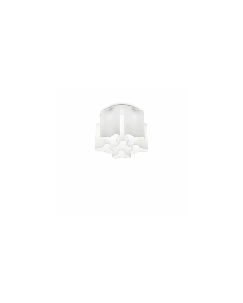Люстра припотолочная Ideal Lux Compo Pl6 Bianco 125503 цена