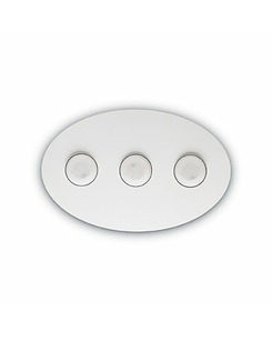 Потолочный светильник Ideal Lux Logos Pl3 Bianco 175768 цена