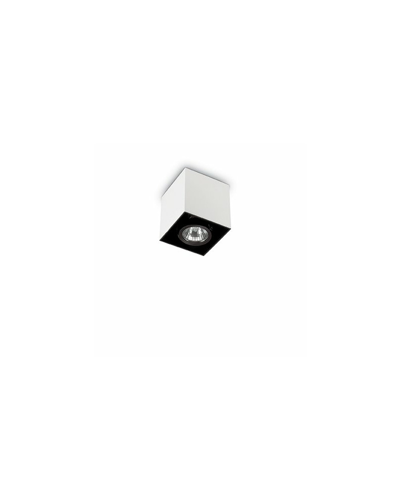 Точечный светильник Ideal Lux Mood Pl1 Small Square Bianco 140902 цена