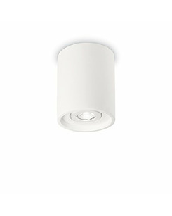 Точечный светильник Ideal Lux Oak Pl1 Round Bianco 150420 цена