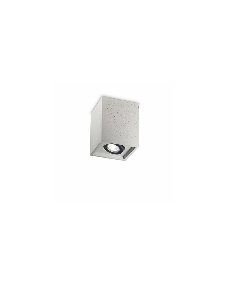 Точечный светильник Ideal Lux Oak Pl1 Square Cemento 150475 цена