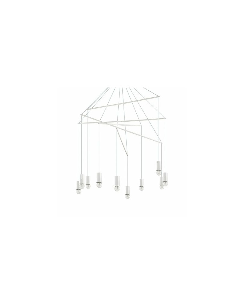 Подвесной светильник Ideal Lux Pop Sp10 Bianco 186801 цена