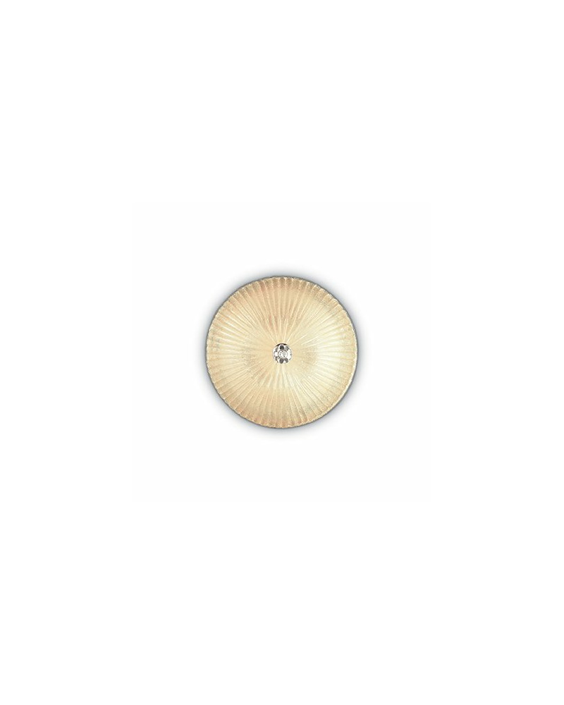 Стельовий світильник Ideal Lux Shell Pl3 Ambra 140179 ціна