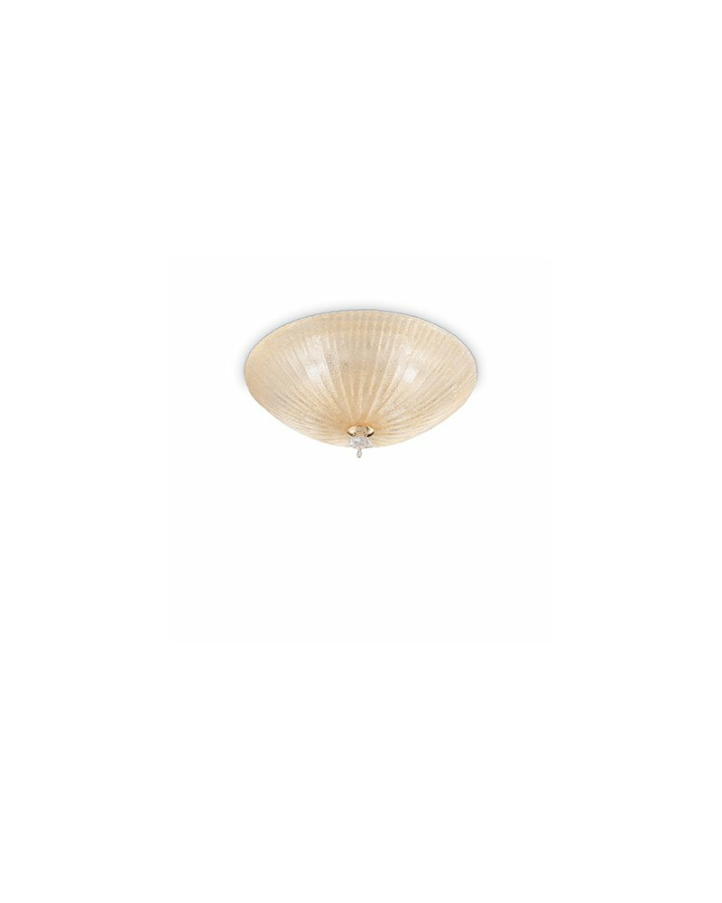 Стельовий світильник Ideal Lux Shell Pl4 Ambra 140186 ціна
