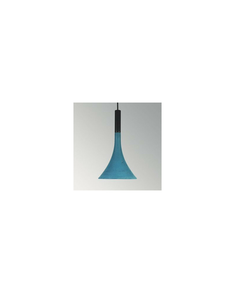 Підвісний світильник Agara 01101BL Лійка ціна