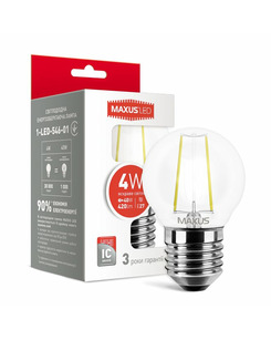 Лампа світлодіодна Maxus 1-LED-546-01 ціна