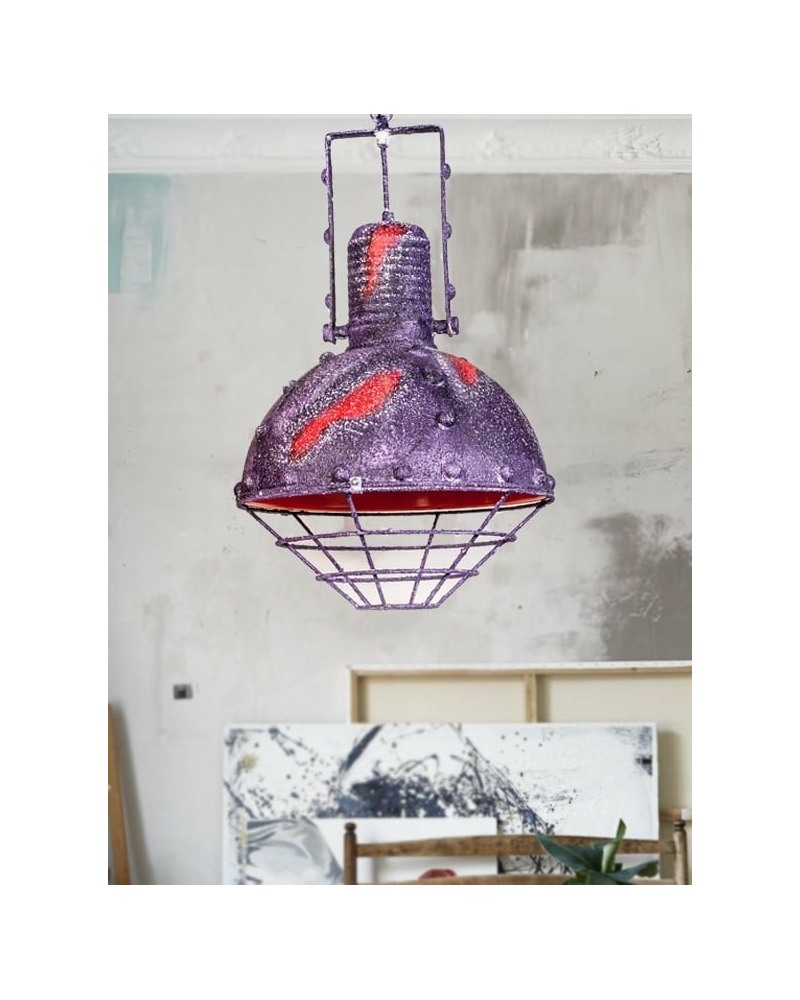 Підвісний світильник Shoploft Bathyscaphe Purple Rust D- 30см(9020-5) ціна