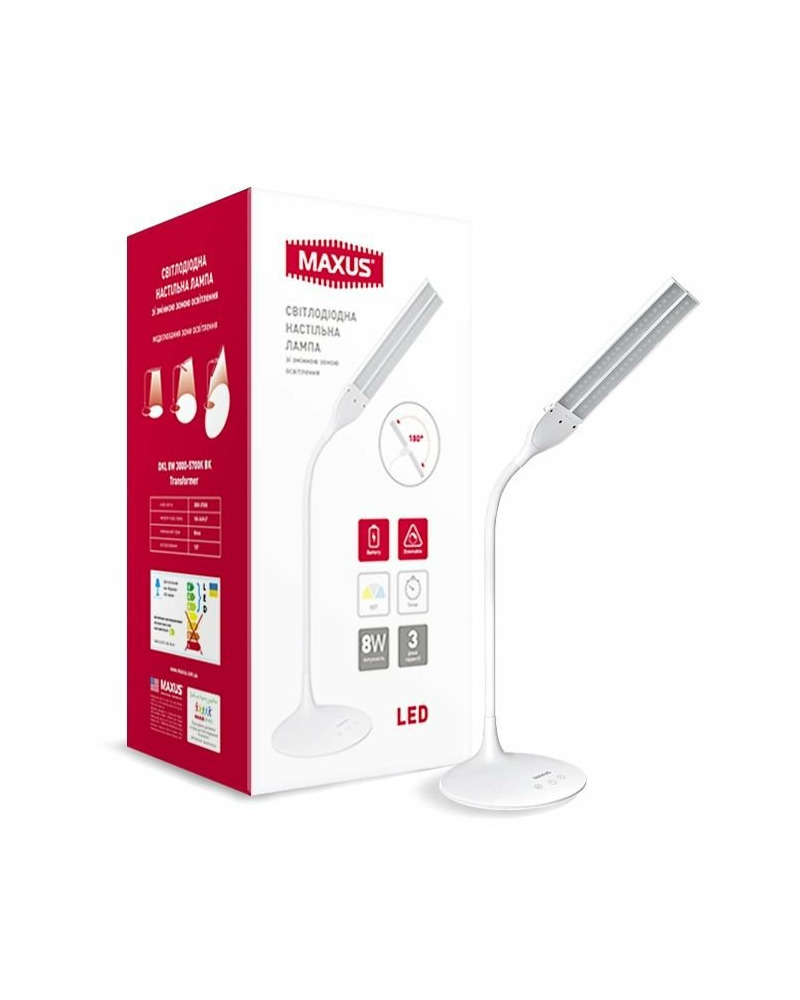 Настольная лампа Maxus 1-MAX-DKL-001-05 цена
