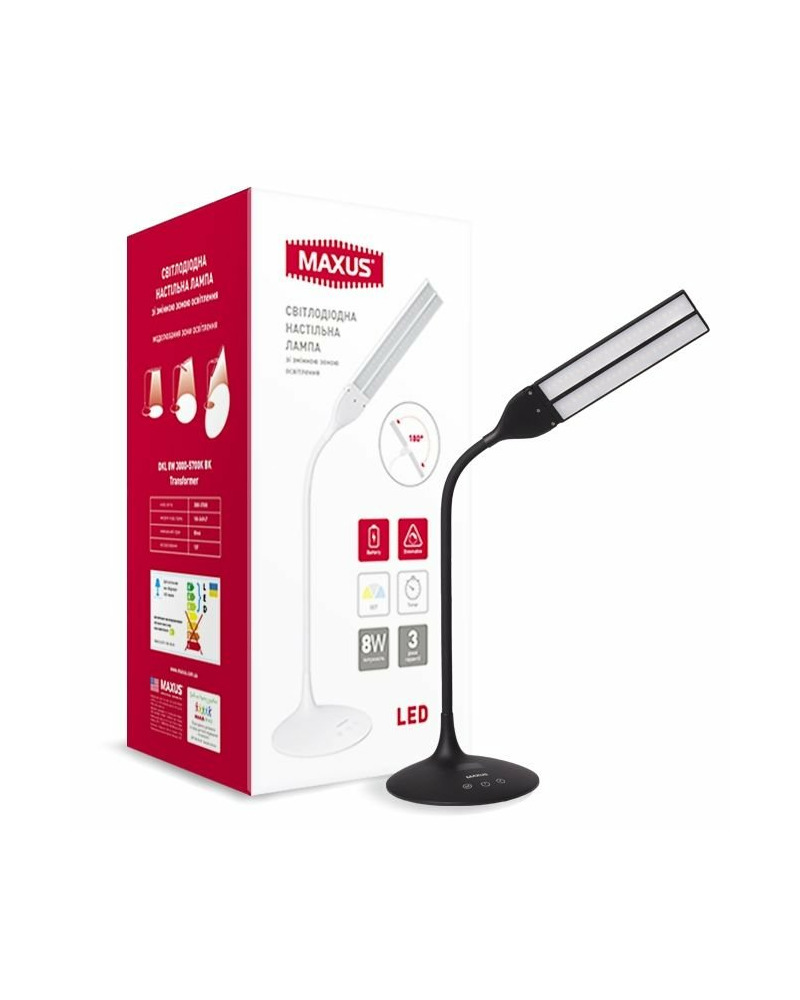 Настільна лампа Maxus 1-MAX-DKL-002-05 ціна