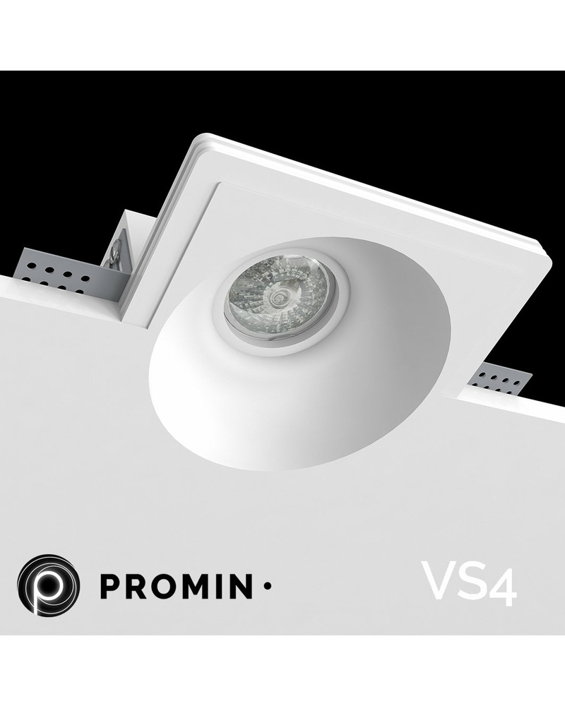 Точковий світильник Promin Lune GU10/GU5.3 1x10W IP20 Wh ціна