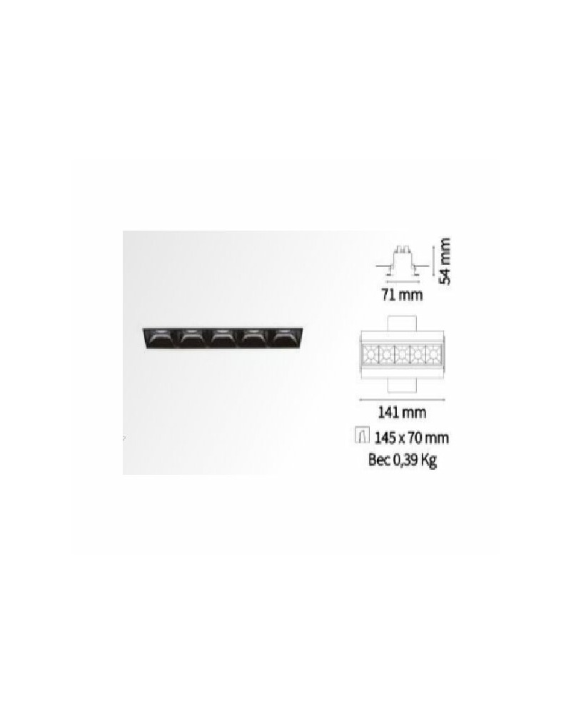 Точковий світильник Ideal Lux Lika trimless 206226 ціна
