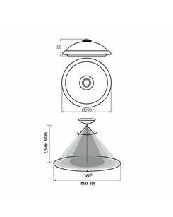 Потолочный светильник Kanlux 18121 Fogler led 14w-nw  описание