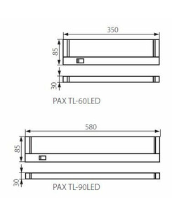 Подсветка мебельная Kanlux 22190 Pax tl-90led  отзывы