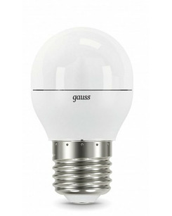 Лампочка Gauss 105102107-S P45 E27 7 Вт 3000K ціна
