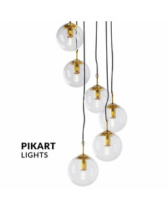 Підвісний світильник Pikart 6523-2 FJ6 ціна