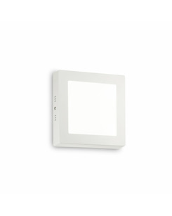 Светильник настенный Ideal Lux Universal 12w square bianco 138633 цена