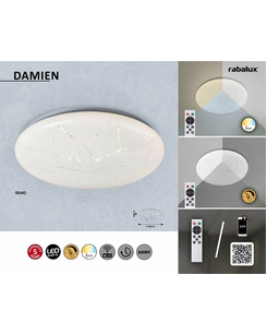 Стельовий світильник  Rabalux 5540 Damien  купити