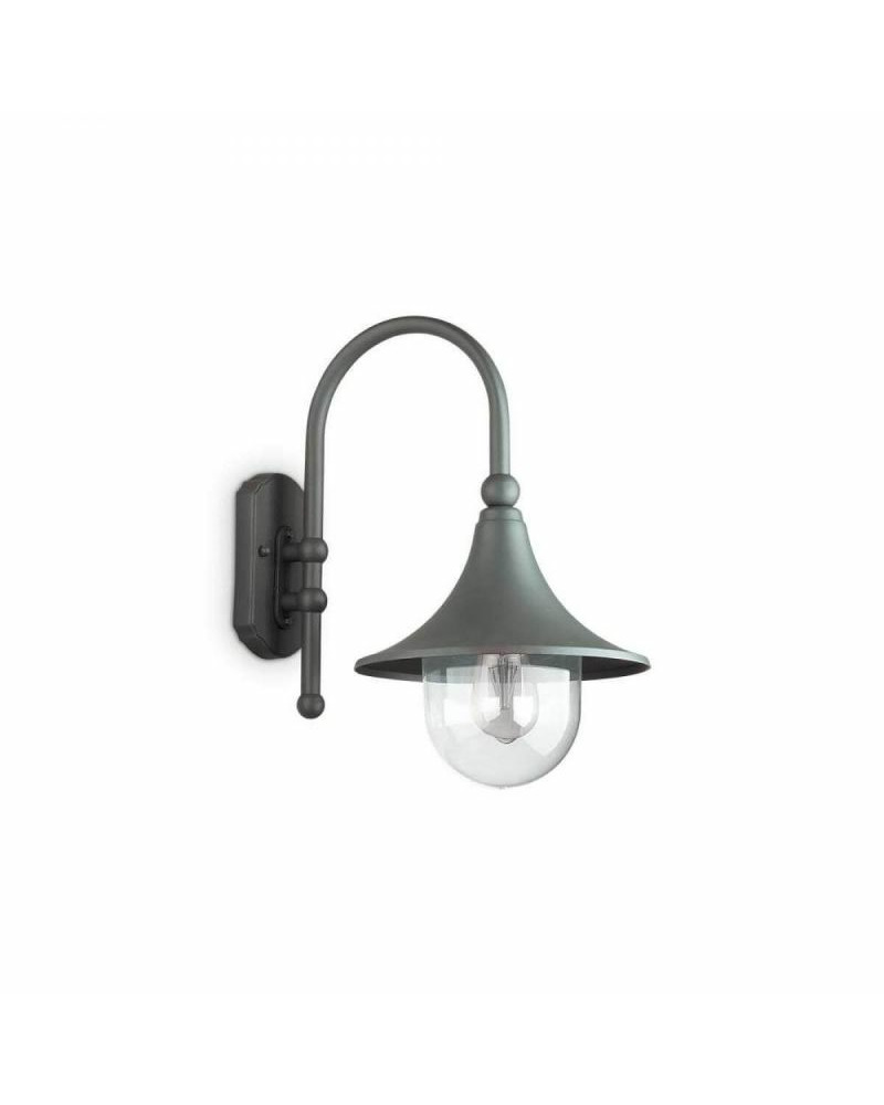 Вуличний світильник Ideal Lux 246819 Cima AP1 Antracite ціна