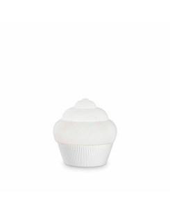 Настольная лампа Ideal Lux 248479 Cupcake TL1 Small Bianco цена