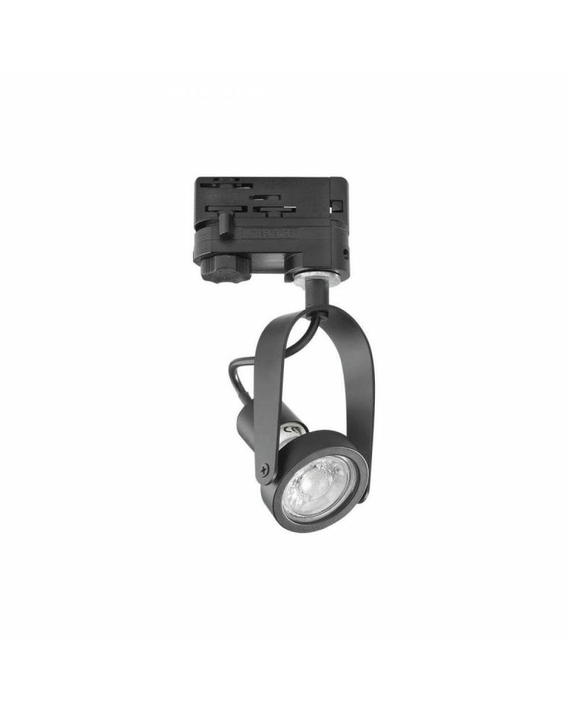 Трековый светильник Ideal Lux 229669 Glim Compact Track Nero цена