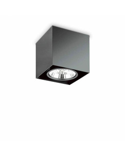 Точечный светильник Ideal Lux 243931 Mood PL1 D15 Square Nero цена