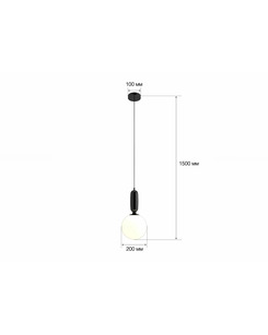 Підвісний світильник MJ-Light 16026 Garo 200  купити