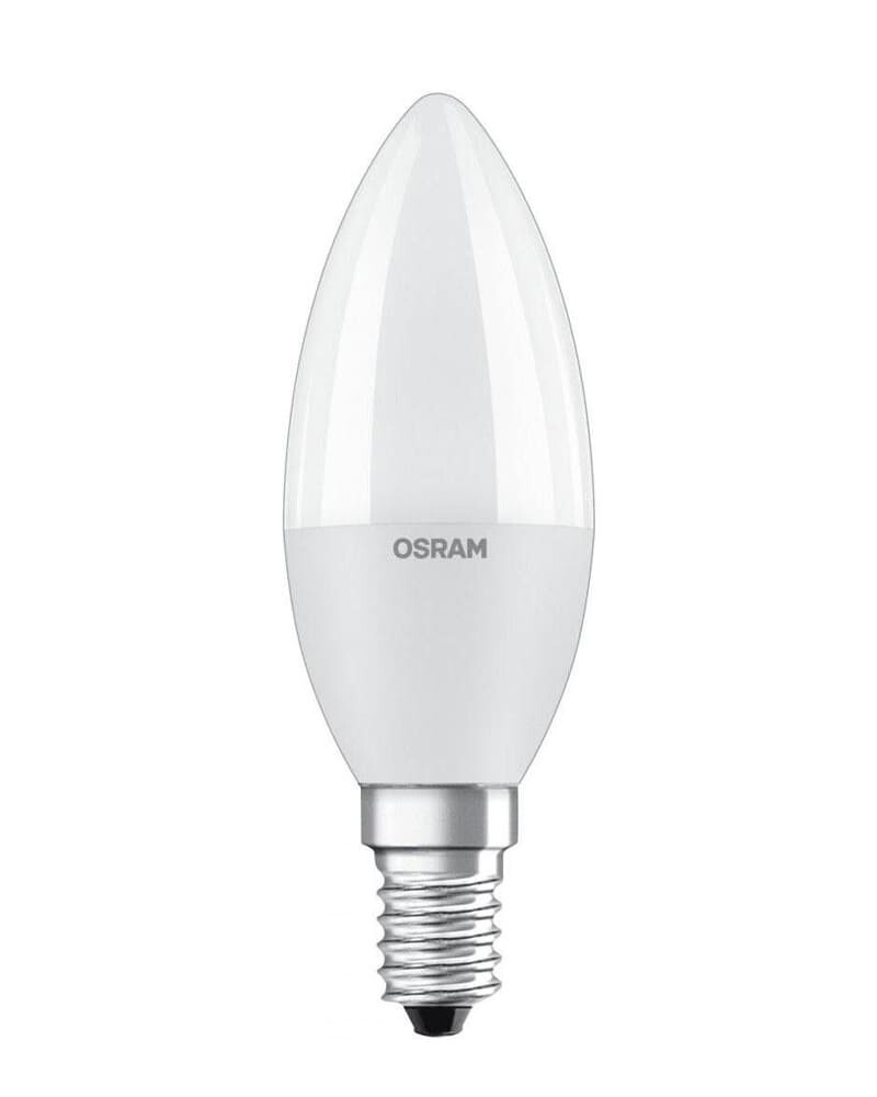 Лампа Osram 4058075623569 Led Value CL E14 6,5W/830 3000K 550Lm C37 230V FR цена