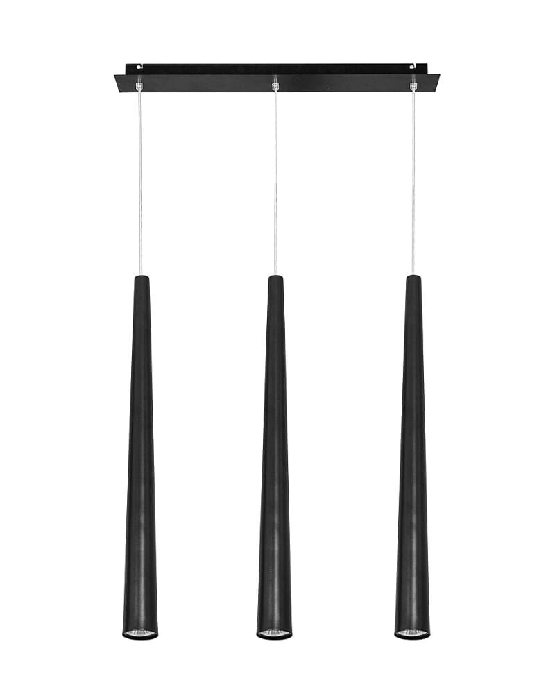 Підвісний світильник Nowodvorski 5406 Quebeck GU10 3x35W IP20 Bl ціна