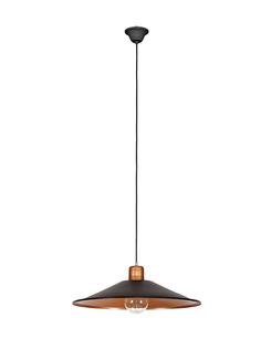 Підвісний світильник Nowodvorski 6444 Garret E27 1x60W IP20 Brown ціна