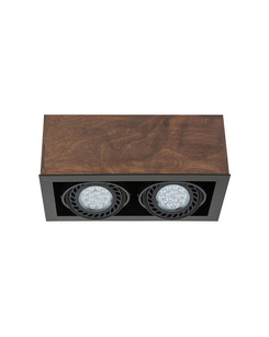 Точковий світильник Nowodvorski 7650 Box es111 GU10, ES111 2x15W IP20 Brown ціна