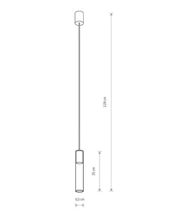Подвесной светильник Nowodvorski 7864 Cylinder GU10 1x10W IP20 Bl  описание