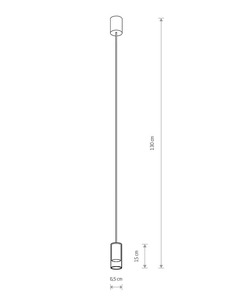 Подвесной светильник Nowodvorski 7870 Cylinder S GU10 1x10W IP20 Bl  описание