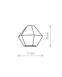 Абажур Nowodvorski 8465 Cameleon Geometric C GU10 Gray  описание