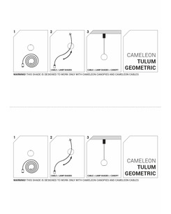 Абажур Nowodvorski 8465 Cameleon Geometric C GU10 Gray  купити