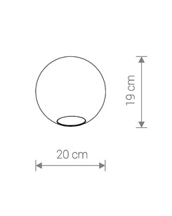 Плафон для світильника Nowodvorski 8530 Cameleon Sphere M E27/G9 Transparent  опис