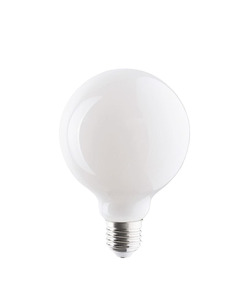 Лампа Nowodvorski 9177 Bulb glass ball led E27 1x8W 3000K 840Lm Wh цена