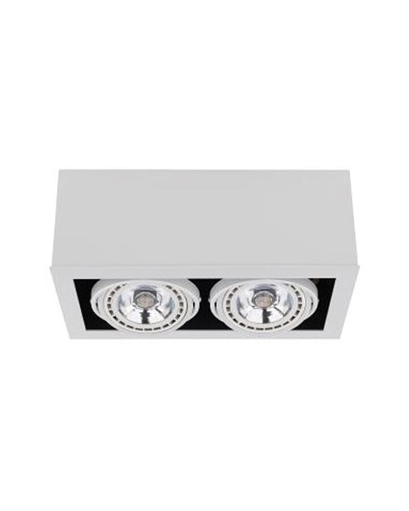 Точечный светильник Nowodvorski 9472 Box GU10, ES111 2x15W IP20 Wh цена