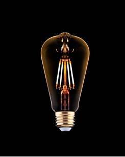Лампа Nowodvorski 9796 Bulb vintage led E27 1x4W 2200K 360Lm Transparent  відгуки
