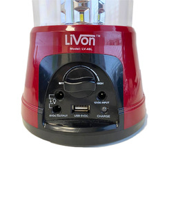 Аккумуляторный переносной светильник Bulb LIVON GL-5800 (48LED) 24W, акум. 6V 4000mAH  отзывы
