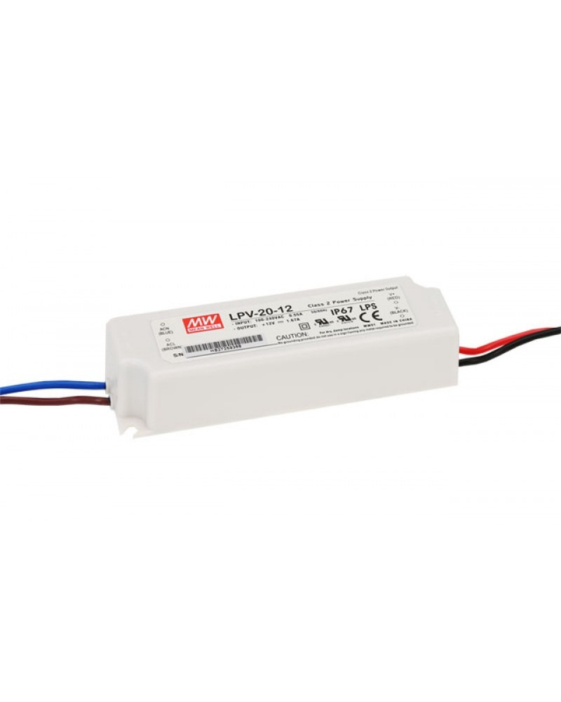 Блок живлення Mean Well LPV-20-24 20.2Вт 24W 0.84А Фото 0 Блок живлення Mean Well LPV-20-24 20.2Вт 24W 0.84А ціна