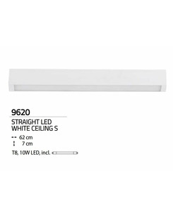 9620 (7557 - новий артикул) Світильник Nowodvorski STRAIGHT LED WHITE CEILING 60 PL  опис