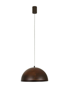 Подвесной светильник Nowodvorski 6367 Hemisphere Rust I S E27 1x60W IP20 Brown цена