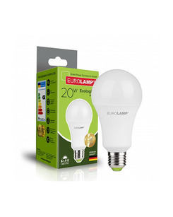 Лампа Eurolamp LED-A75-20274(P) Eko E27 A75 20W 4000K 1700Lm ціна