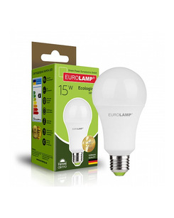 Лампа Eurolamp LED-A70-20272(P) Eko E27 A70 15W 3000K 1350Lm ціна