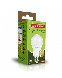 Лампа Eurolamp LED-A70-20272(P) Eko E27 A70 15W 3000K 1350Lm  відгуки